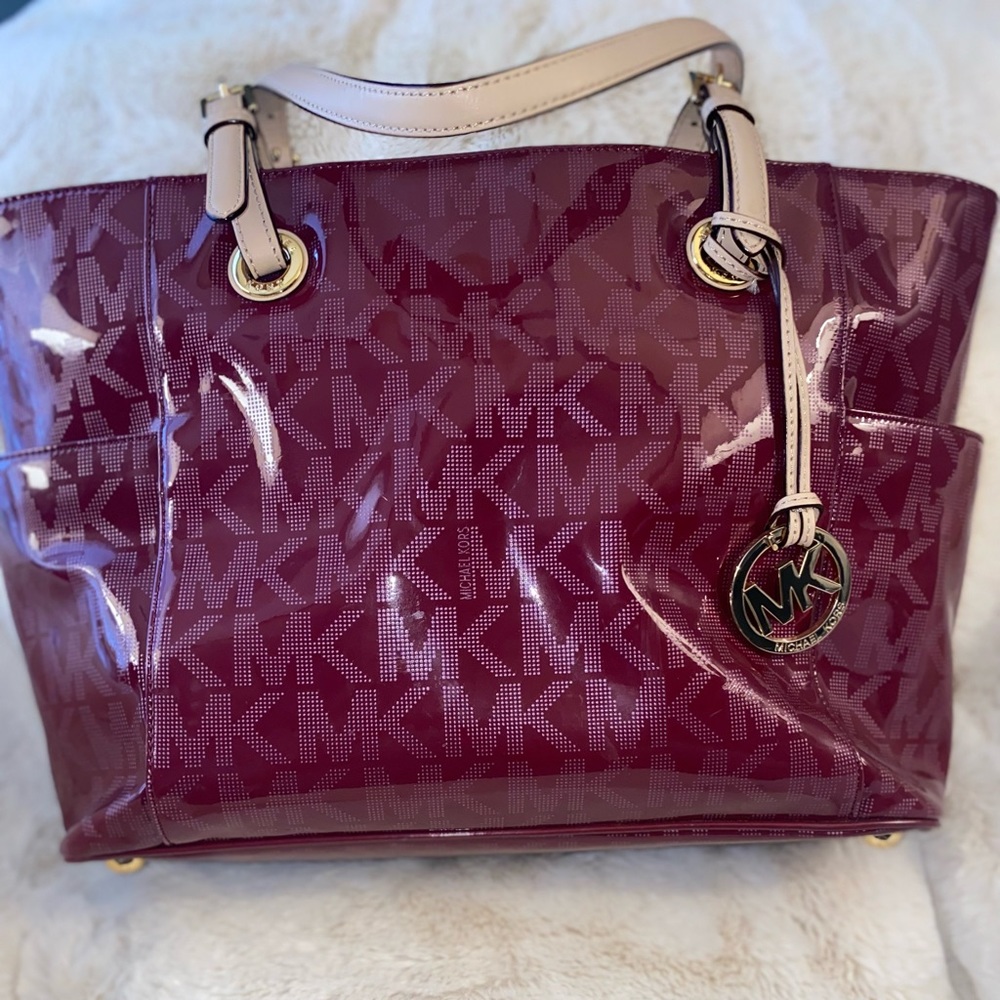 Patent Leather Michael Kors Tote